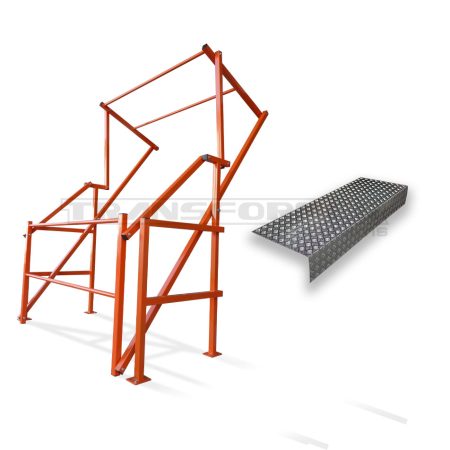 High Pallet Gate with Edge Protection